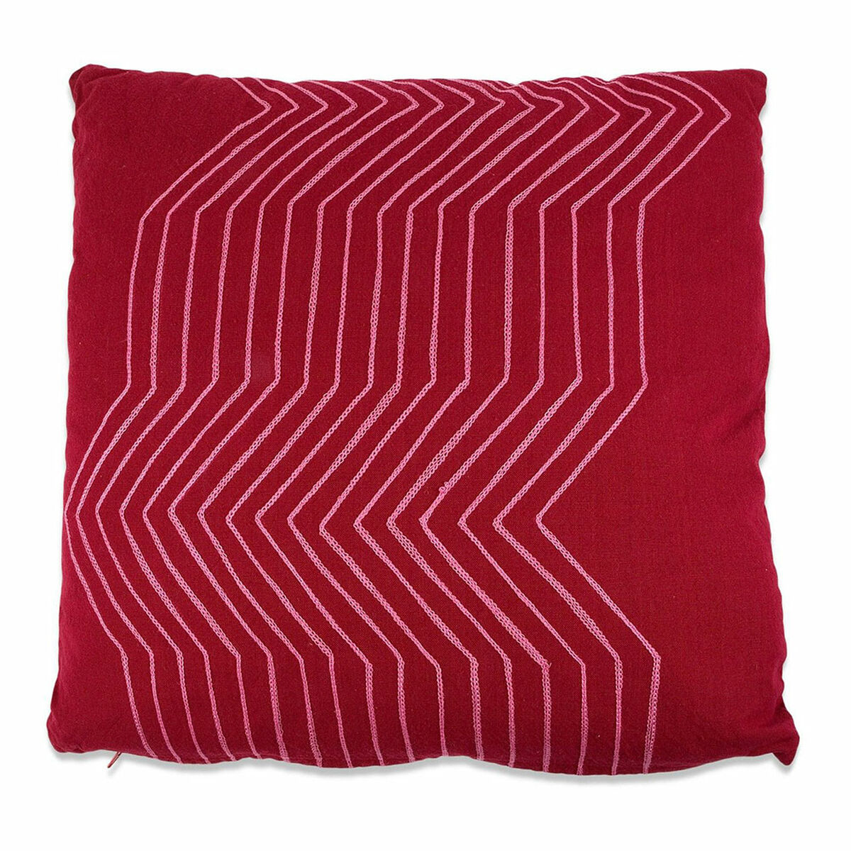 Cushion Lifetime Basics Red Pink 50 x 12 x 50 cm Cushion Lifetime Basics Red Pink 50 x 12 x 50 cm