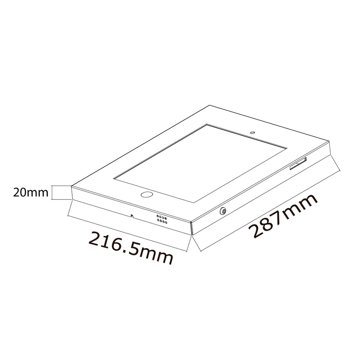 TV Mount Neomounts IPAD2N-UN20BLACK 10 kg