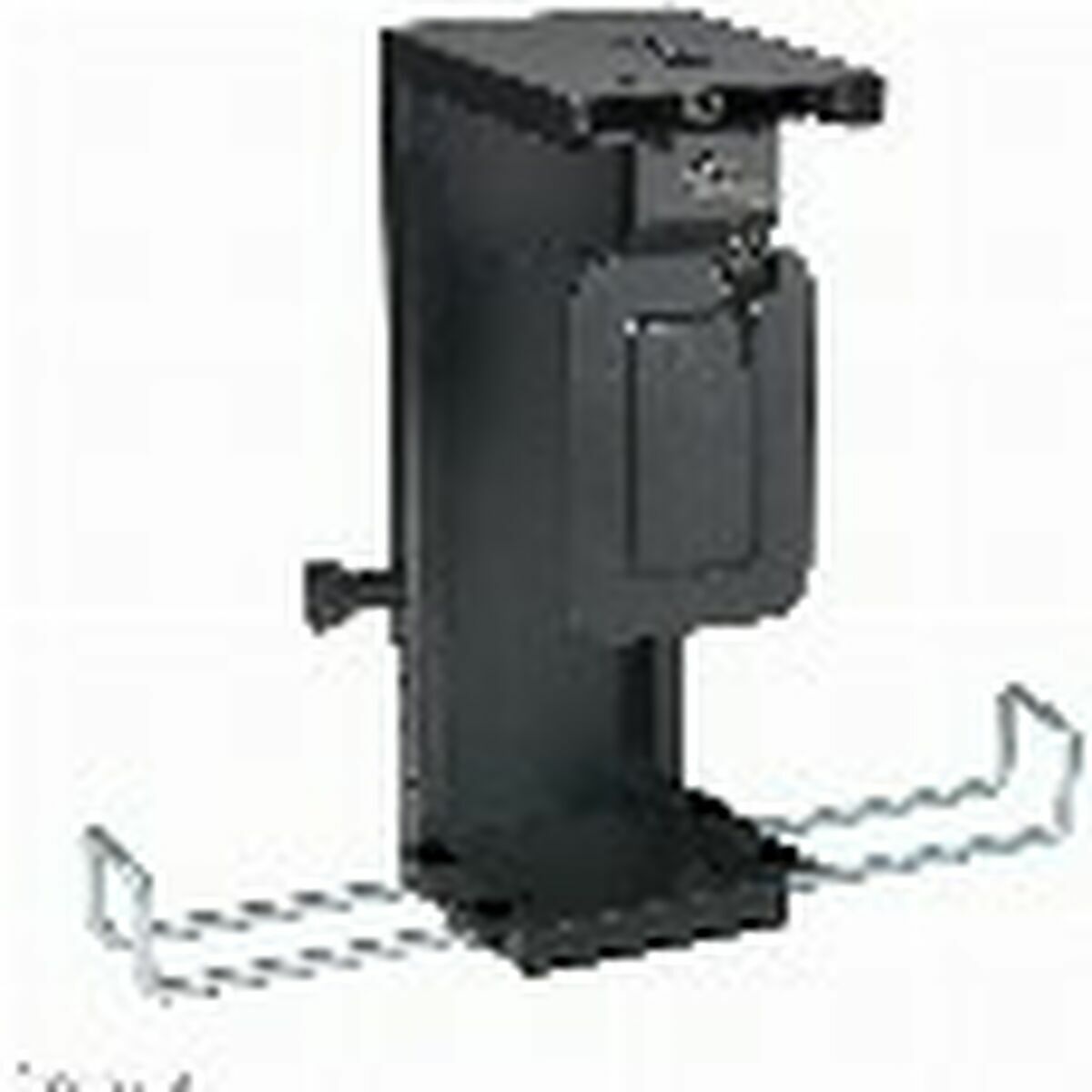 Holder Neomounts CPU-D075BLACK/LK Black Steel