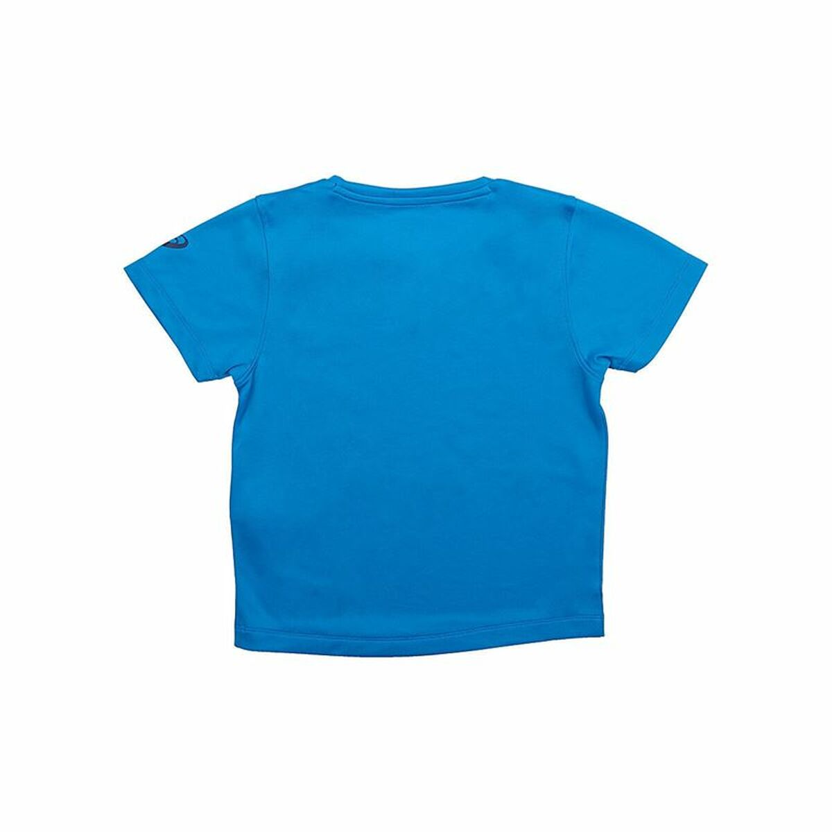 Child’s Short Sleeve T-Shirt Asics Run Blue