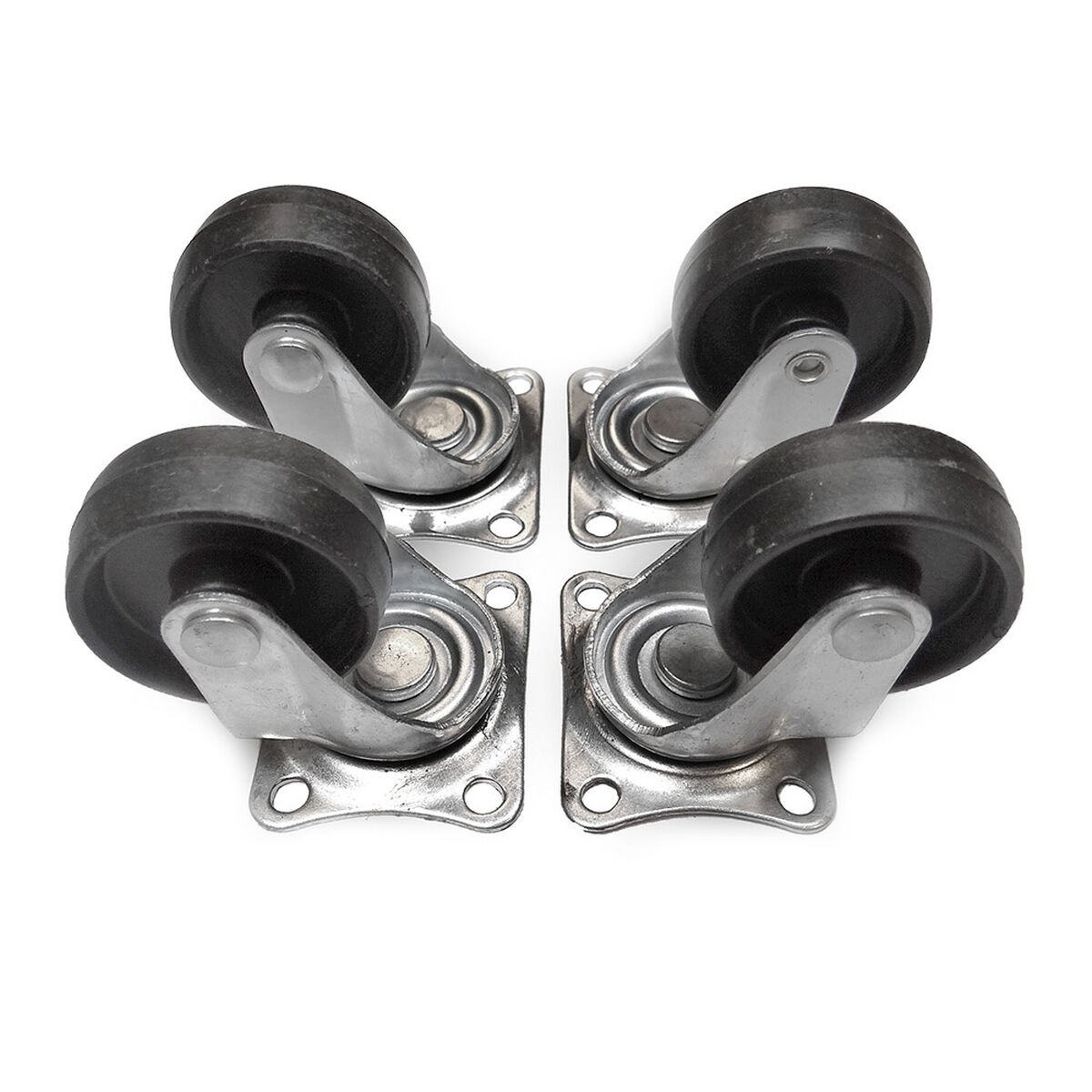 Wheels EDM 85964 Latex rubber Ã 50 mm 4 Pieces