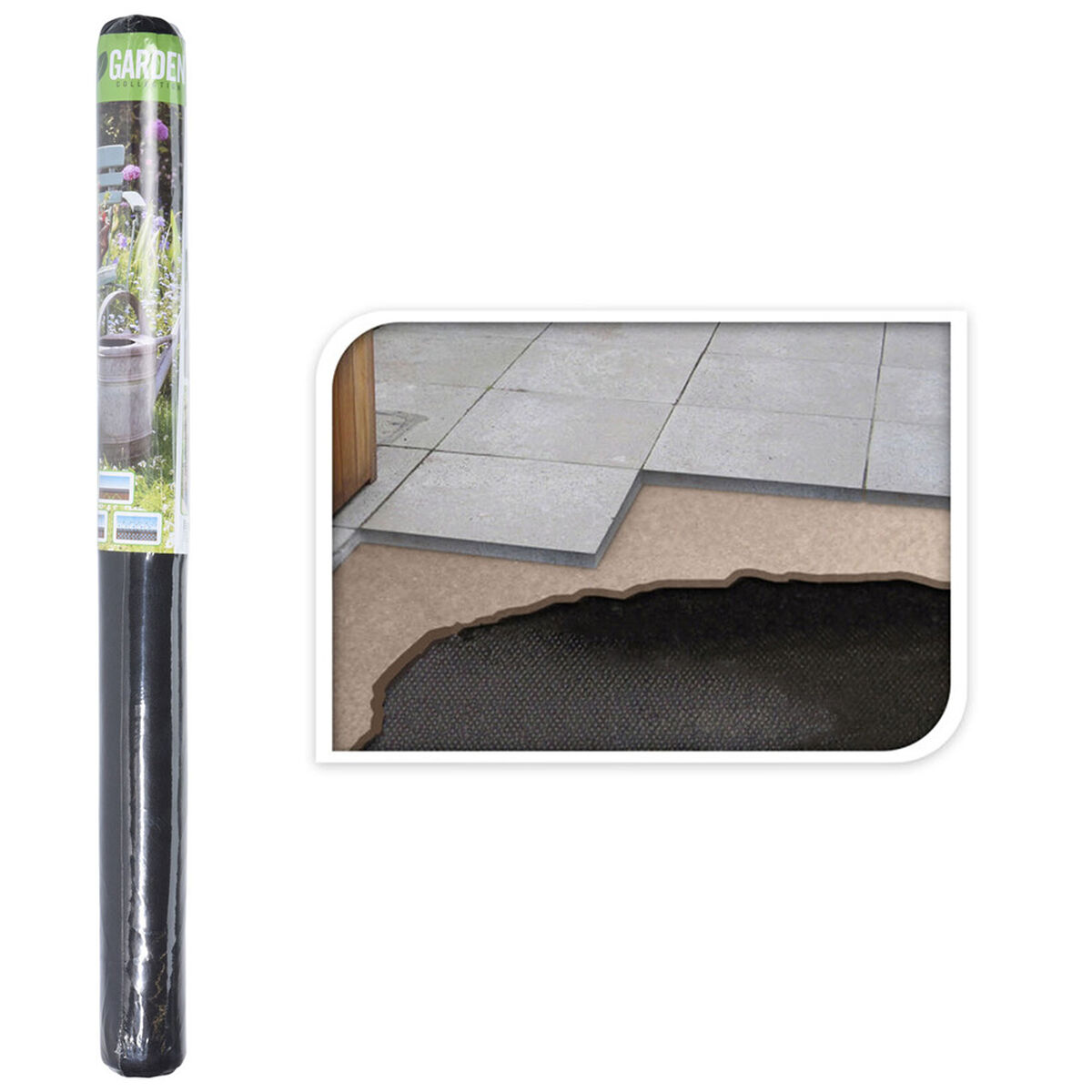 Weed control mesh Lifetime Black 8 x 1,5 m Weed control mesh Lifetime Black 8 x 1,5 m