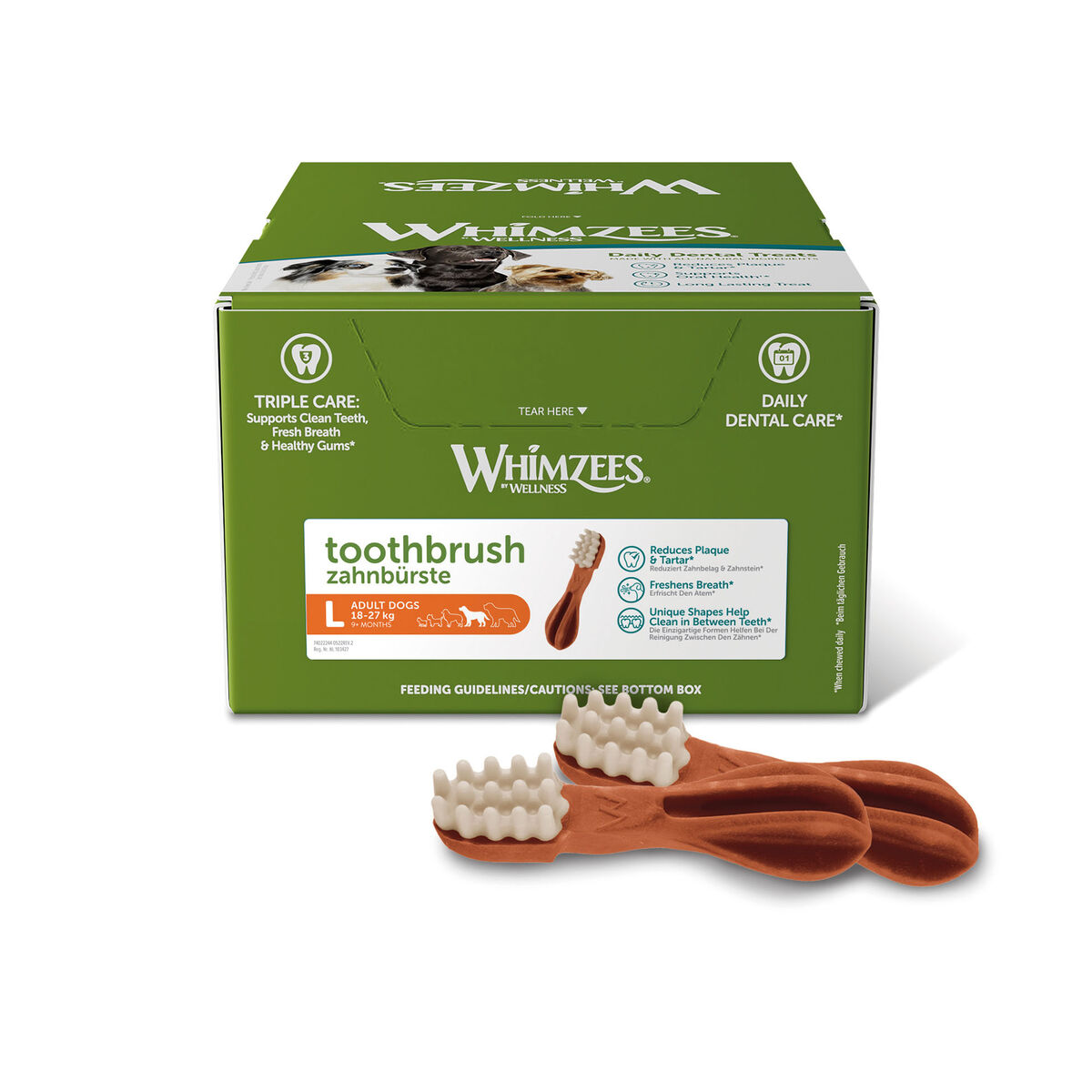 Wet food Whimzees ToothBrush 30 Units