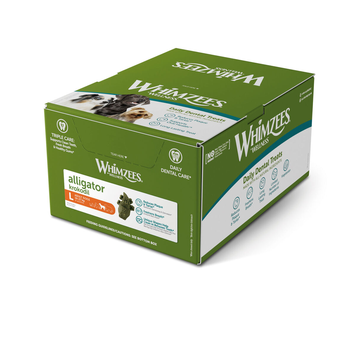 Wet food Whimzees Alligator 30 Units Wet food Whimzees Alligator 30 Units