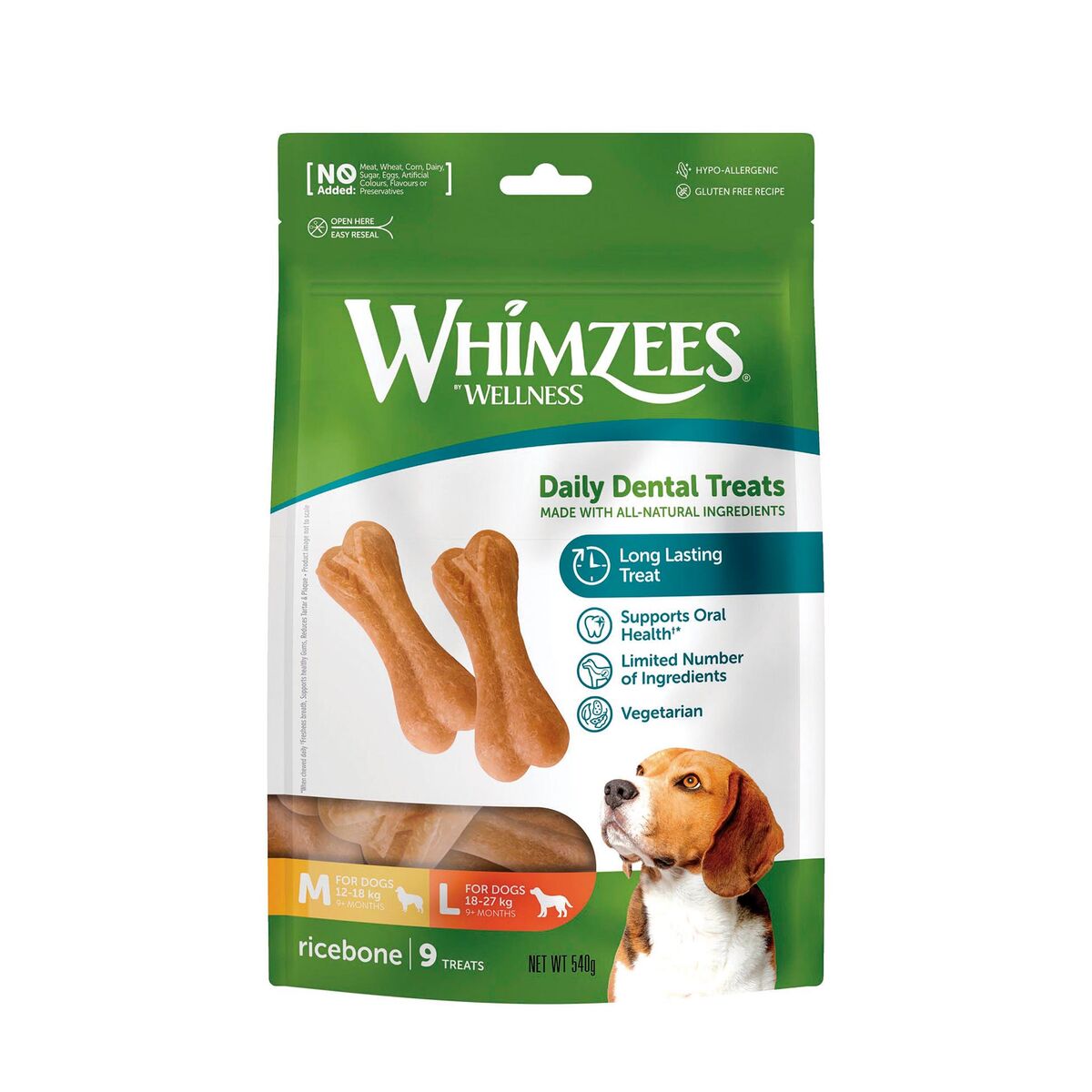 Dog Snack Whimzees 9 Pieces Dog Snack Whimzees 9 Pieces