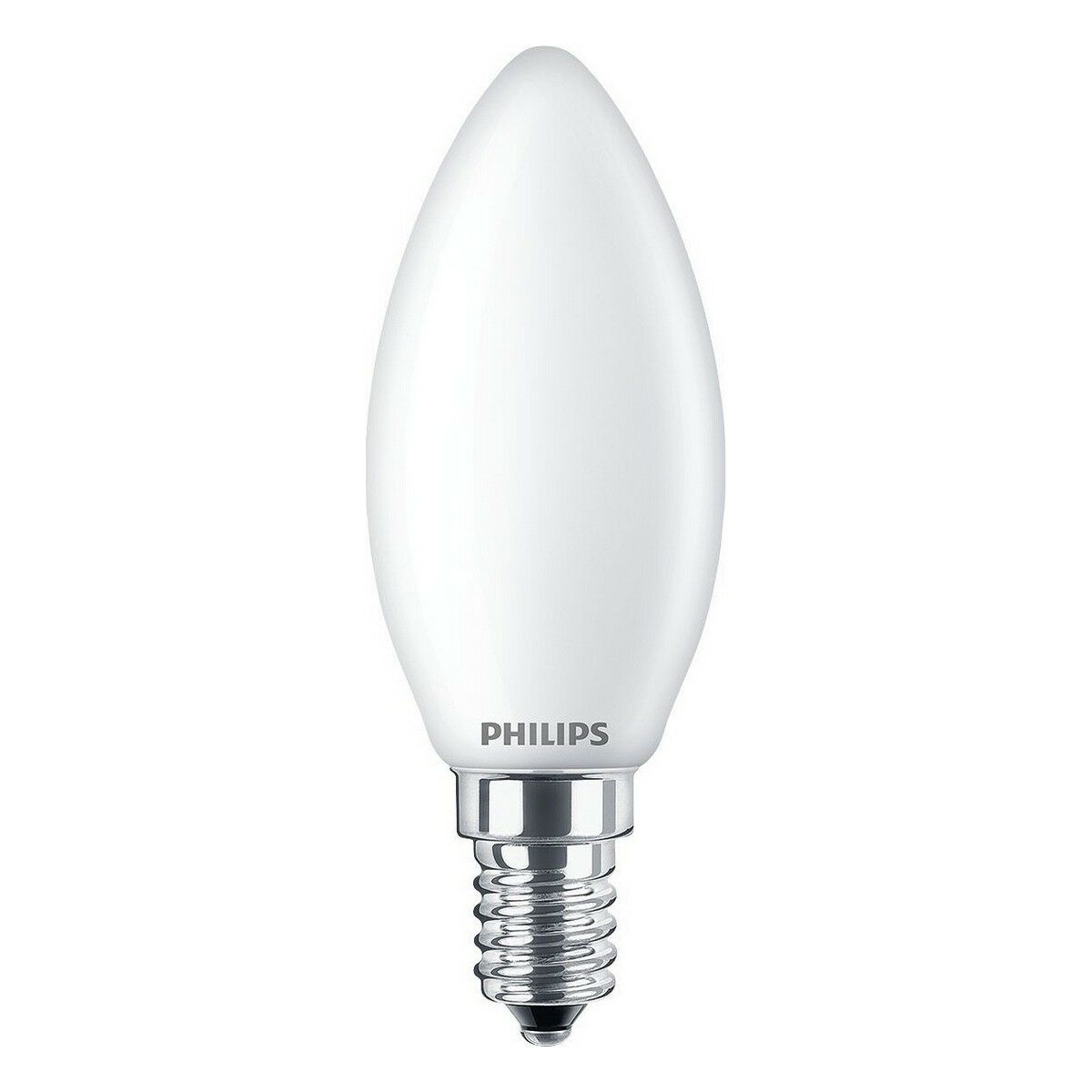 LED lamp Philips Candle White F 40 W 4,3 W E14 470 lm 3,5 x 9,7 cm (6500 K) LED lamp Philips Candle White F 40 W 4,3 W E14 470 lm 3,5 x 9,7 cm (6500 K)