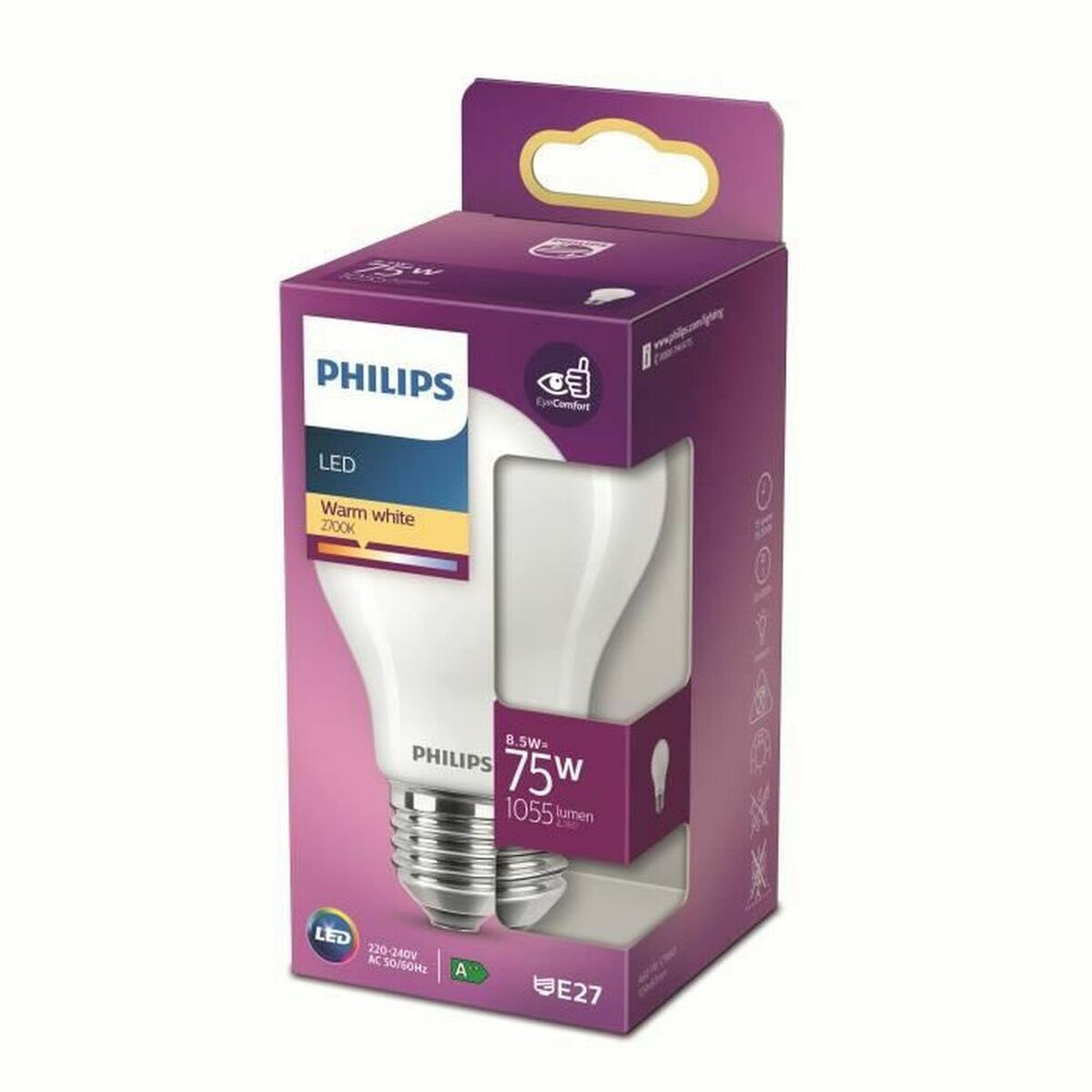 LED lamp Philips 8718699763251 75 W E (2700 K)