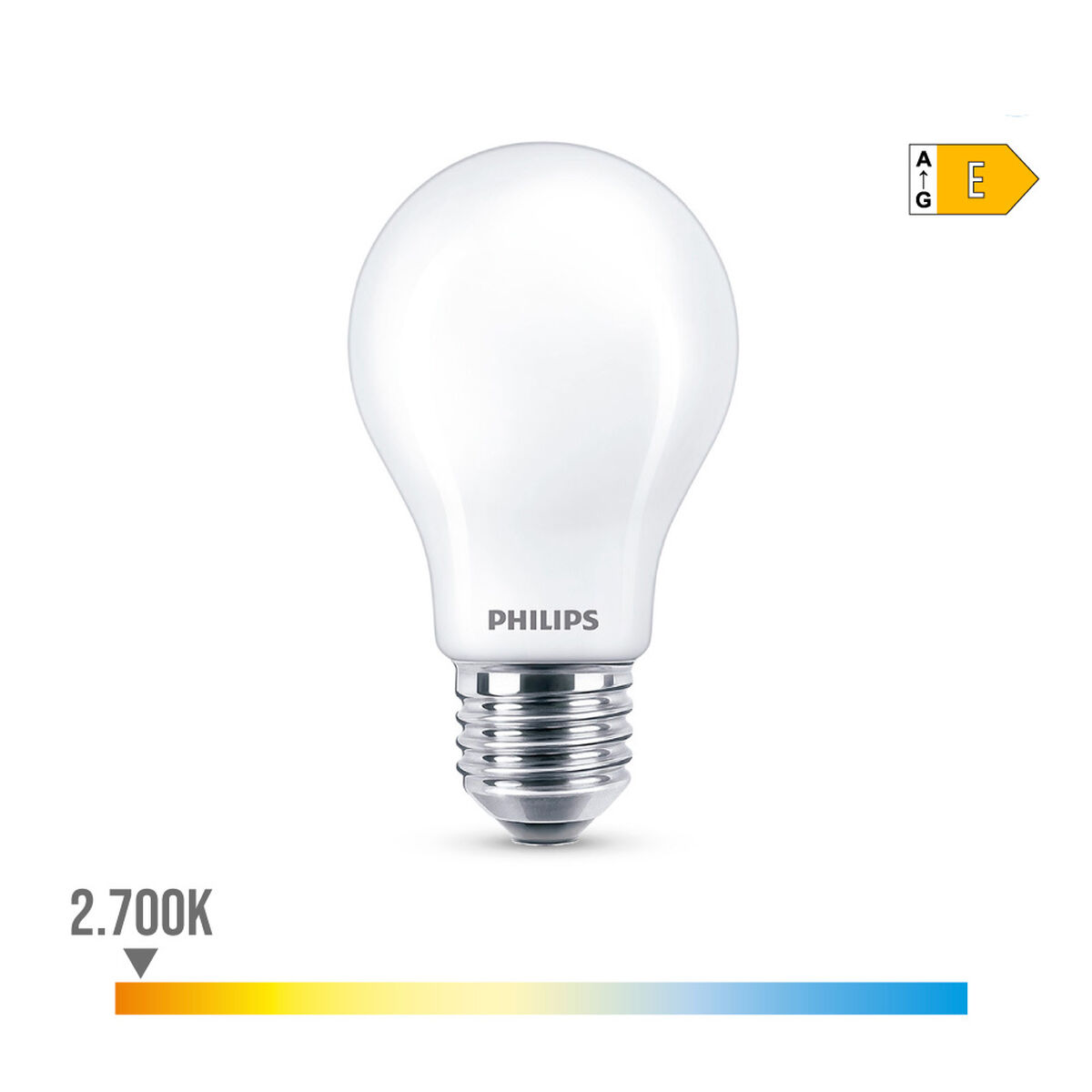 LED lamp Philips  6,6 x 10,4 cm E 8,5 W E27 1055 lm  6 x 10,4 cm (2700 K)