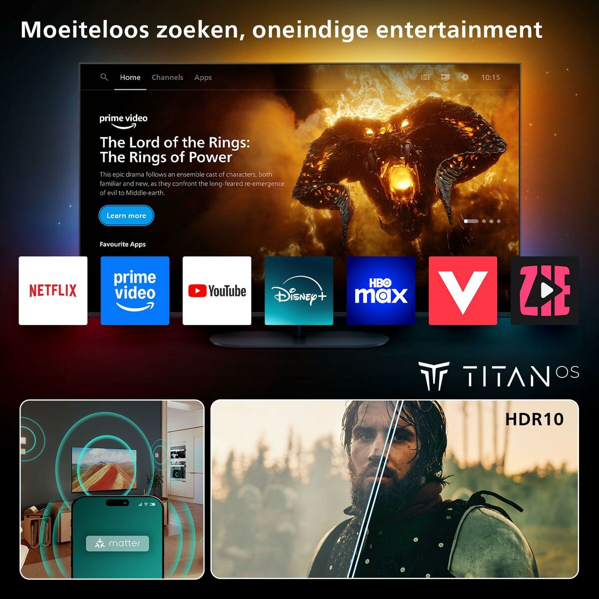 Smart TV Philips 32PFS6000 Full HD 32″ LED