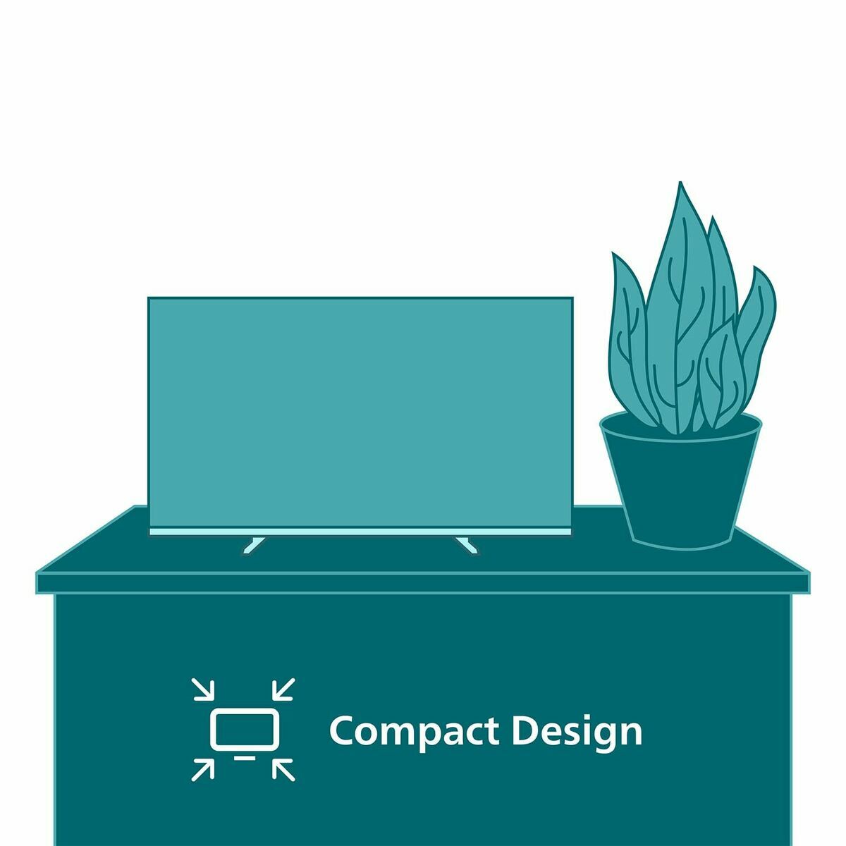 Smart TV Philips 32PFS6000 32″ Full HD LED HDR LCD