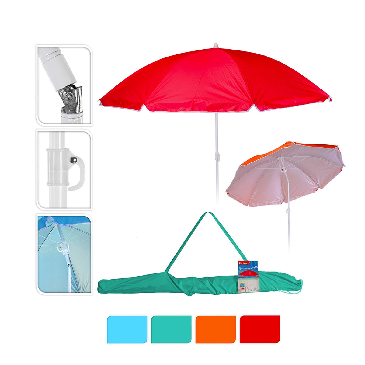 Sunshade Pro Beach Adjustable Ø 160 cm Sunshade Pro Beach Adjustable Ø 160 cm