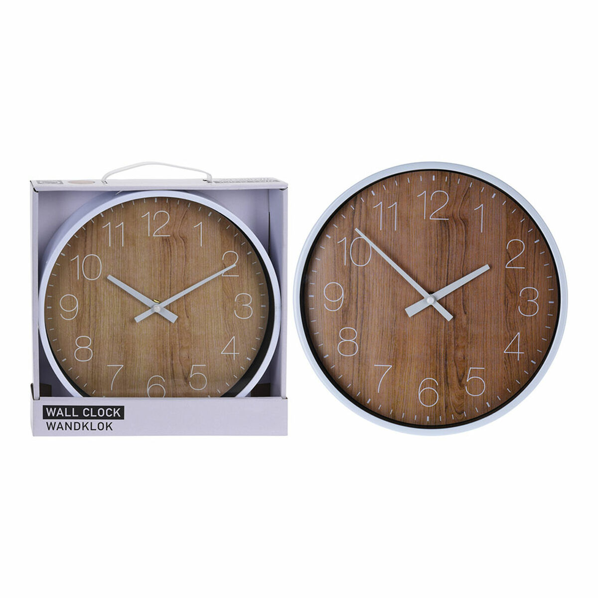 Wall Clock Segnale Wood  25 cm
