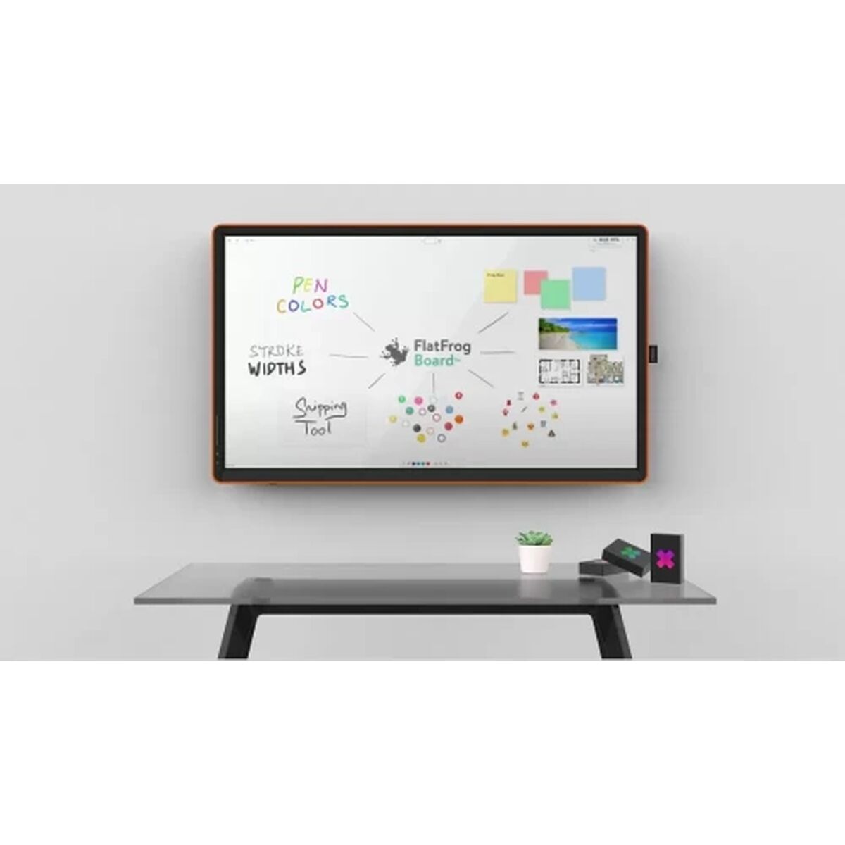 Videowall Monitor CTOUCH CANVAS WRITER 4K Ultra HD 100″