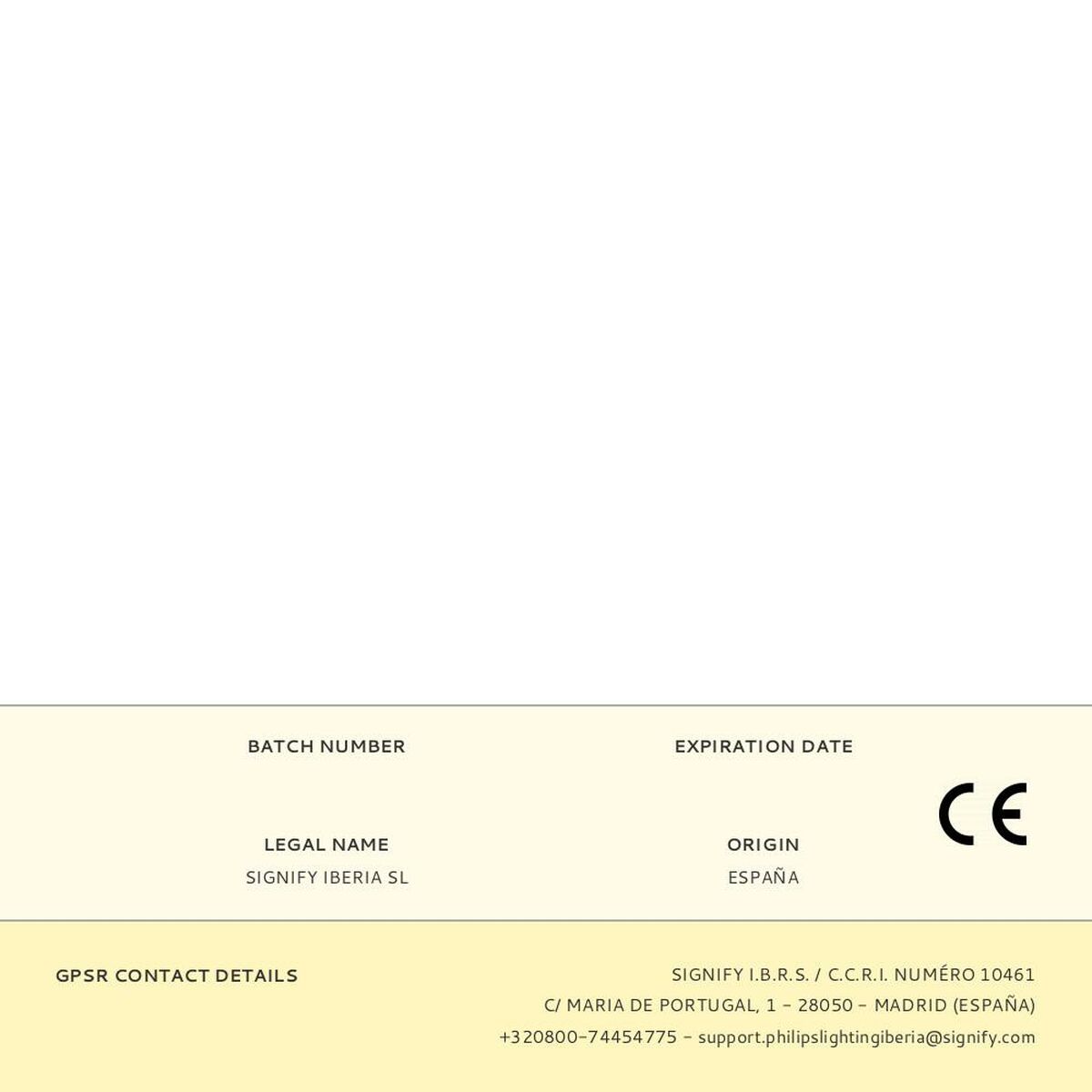 Ceiling Light Wiz White