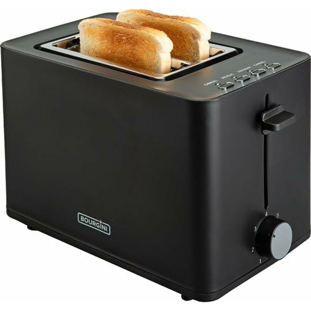 Toaster Bourgini 140402 Black