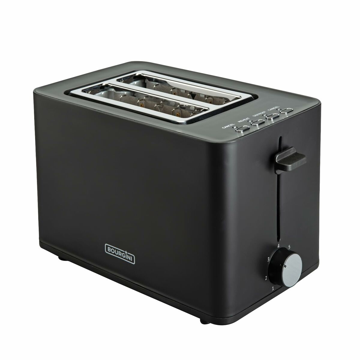 Toaster Bourgini 140402 Black