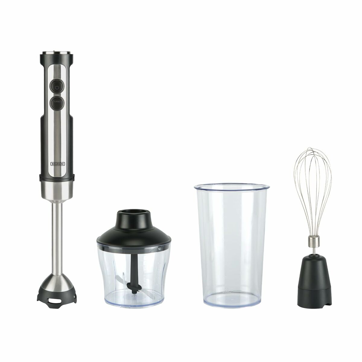 Multifunction Hand Blender with Accessories Bourgini 222401 1200 W Multifunction Hand Blender with Accessories Bourgini 222401 1200 W