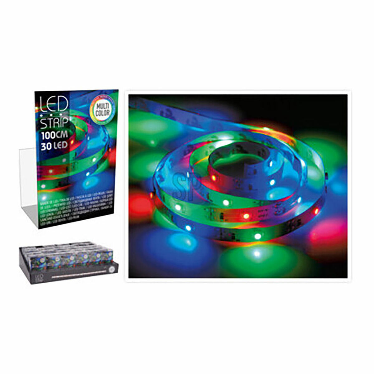 LED strips Lifetime Basics ax5322620 Multicolour 1 m LED strips Lifetime Basics ax5322620 Multicolour 1 m