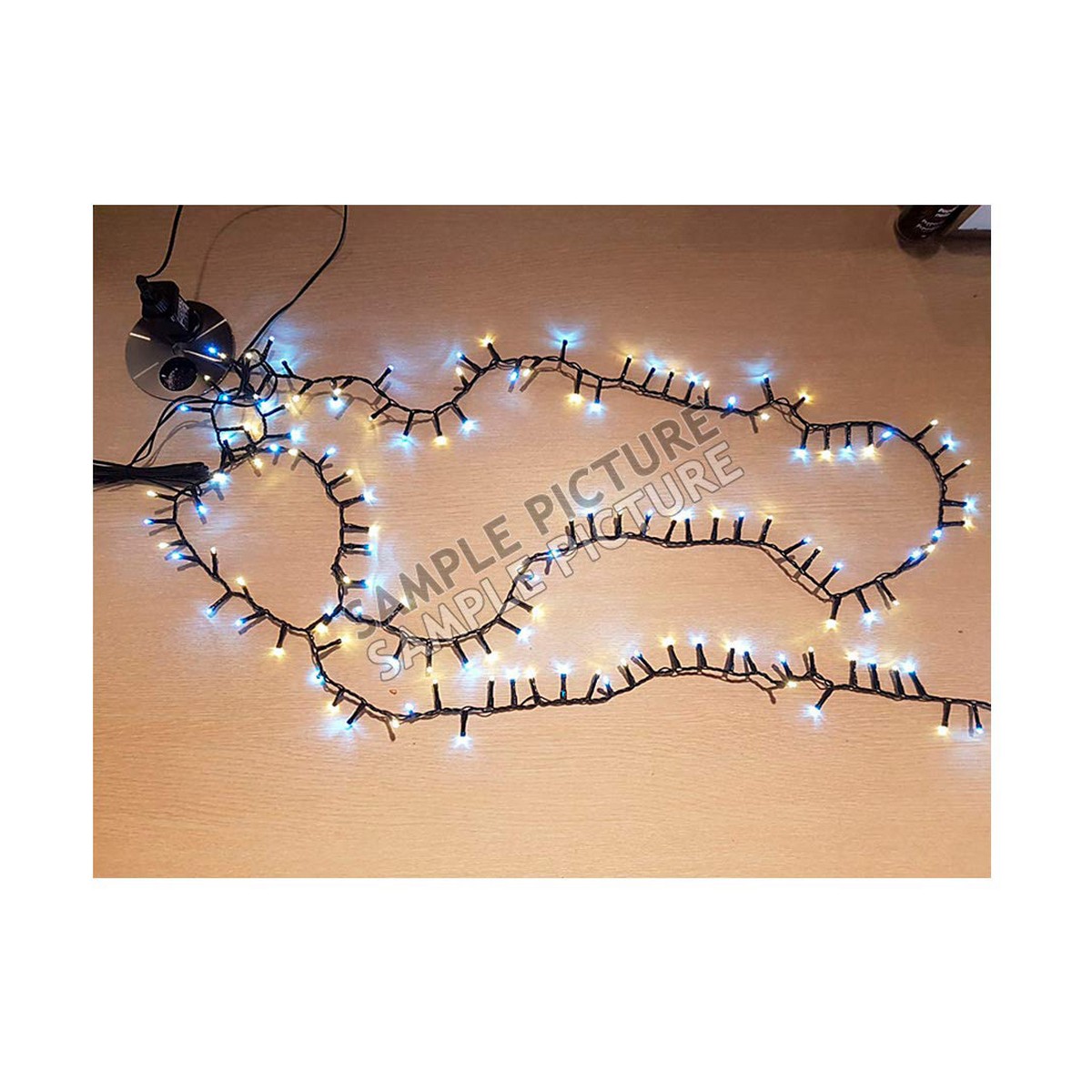 Wreath of LED Lights White (11 m) Wreath of LED Lights White (11 m)