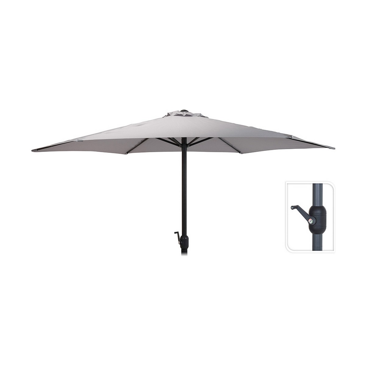 Sunshade EDM Textile Light grey Iron