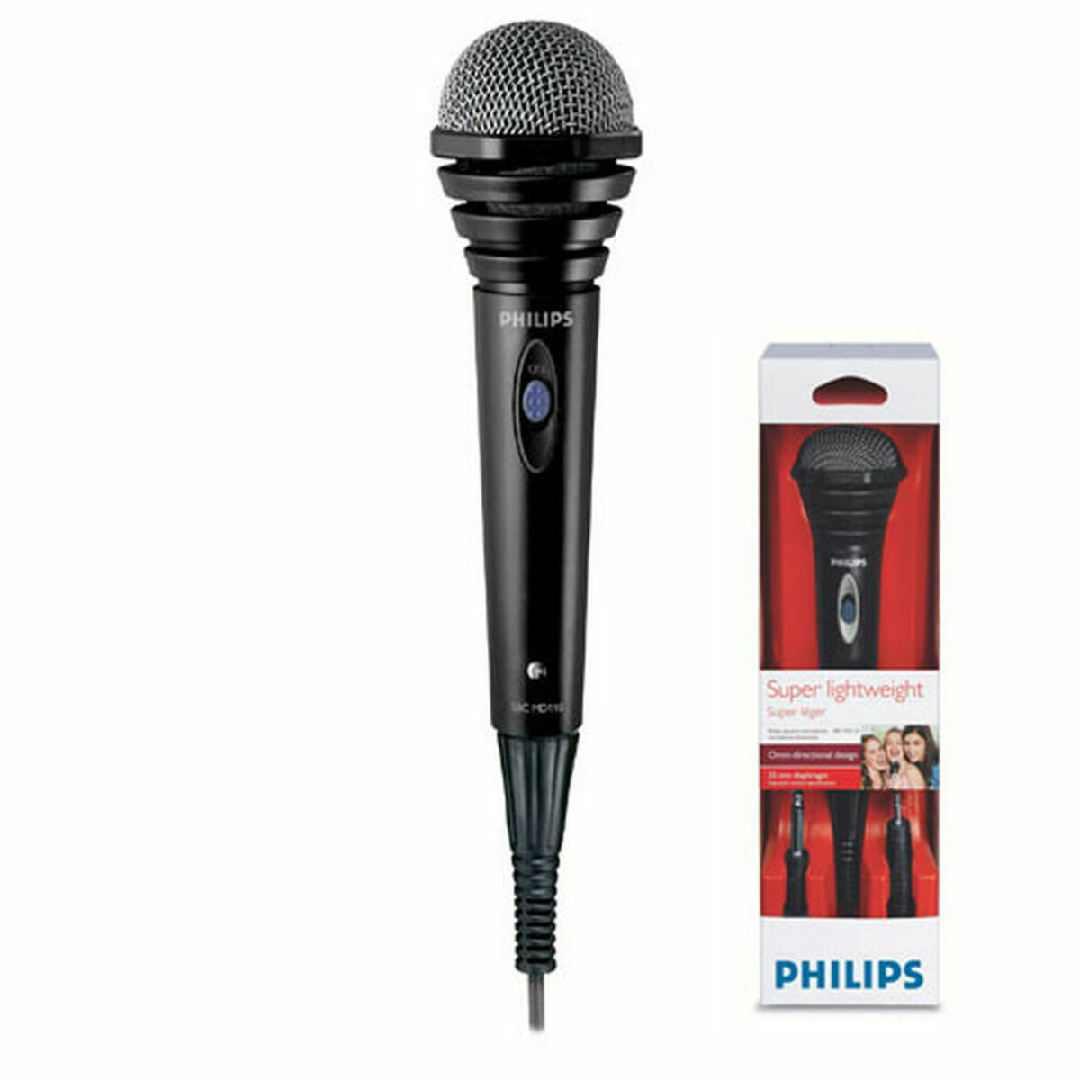 Karaoke Microphone Philips SBCMD110/00 100 – 10000 Hz