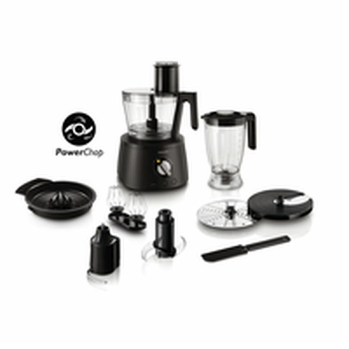 Food Processor Philips Black 1300 W