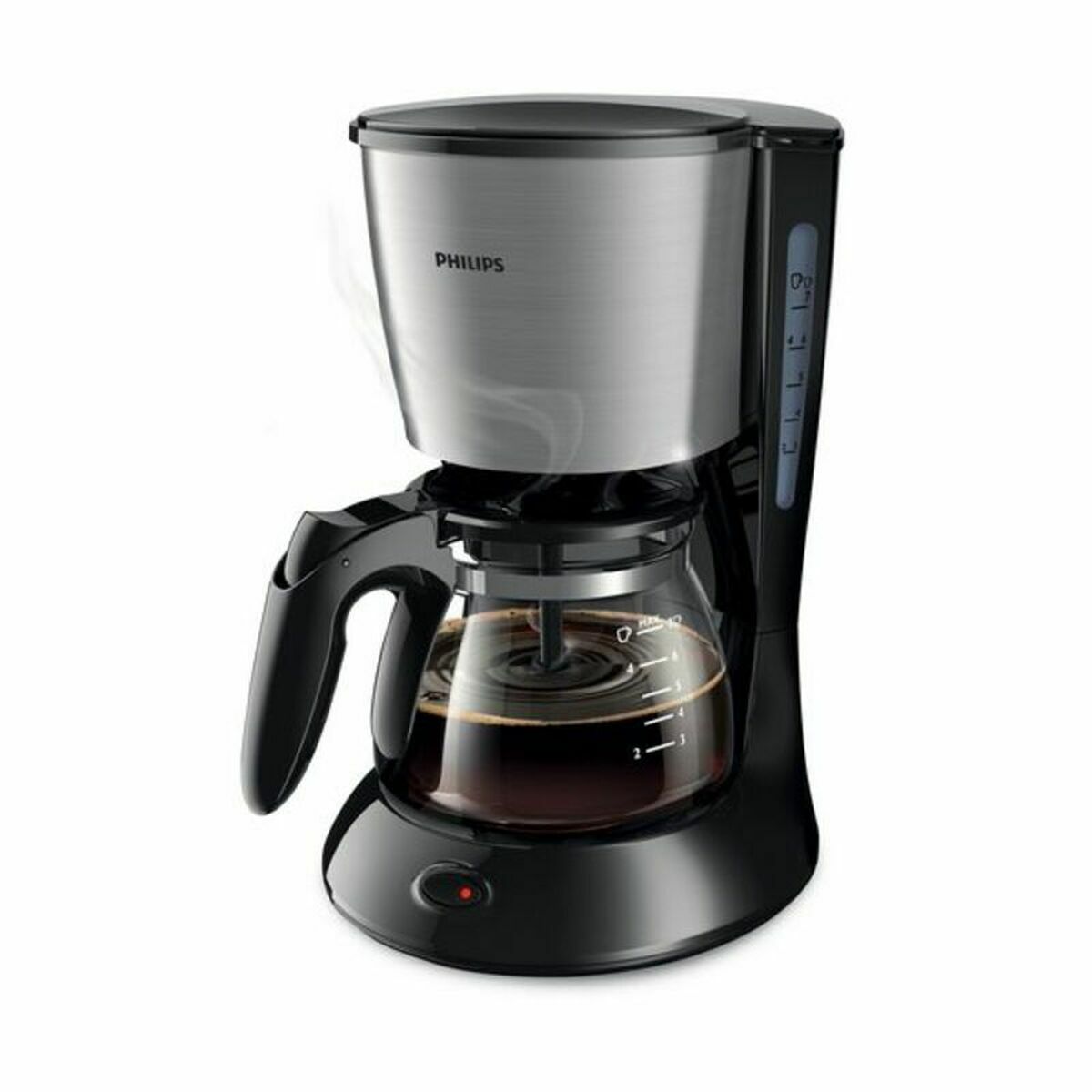 Electric Coffee-maker Philips Cafetera HD7435/20 700 W Black 700 W 600 ml 6 Cups Electric Coffee-maker Philips Cafetera HD7435/20 700 W Black 700 W 600 ml 6 Cups