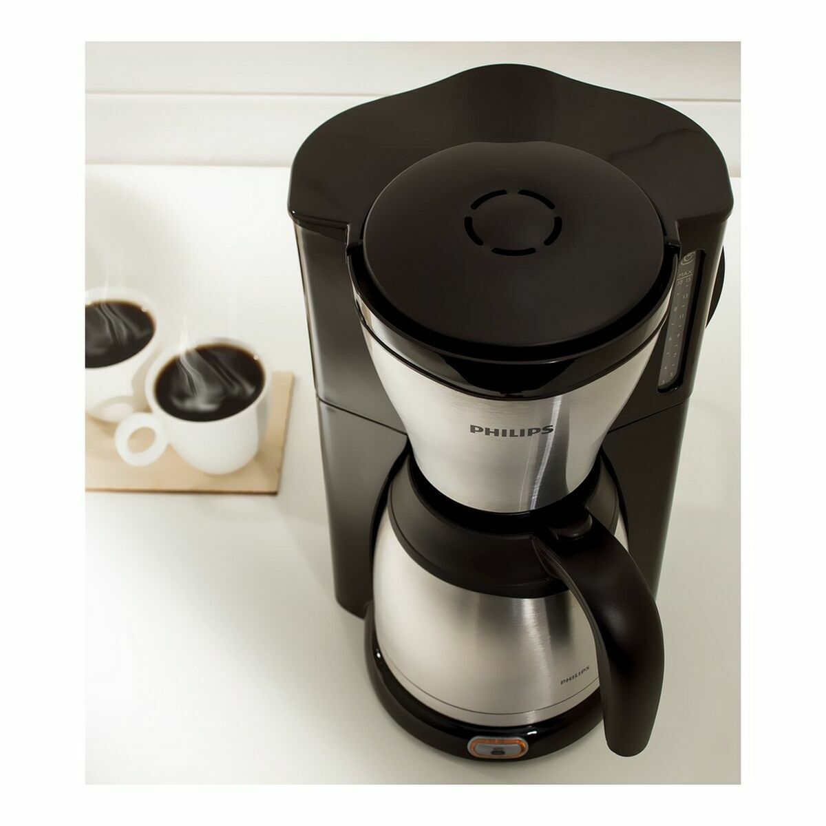 Drip Coffee Machine Philips HD7546/20 Black 1000 W 1,2 L 15 Cups