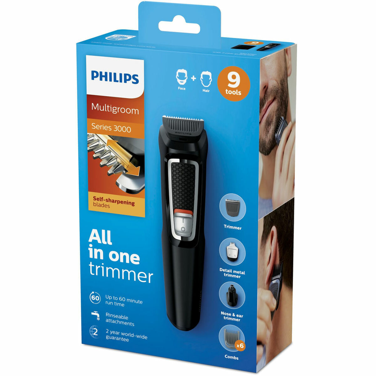 Rechargeable Electric Shaver Philips 3000 Series