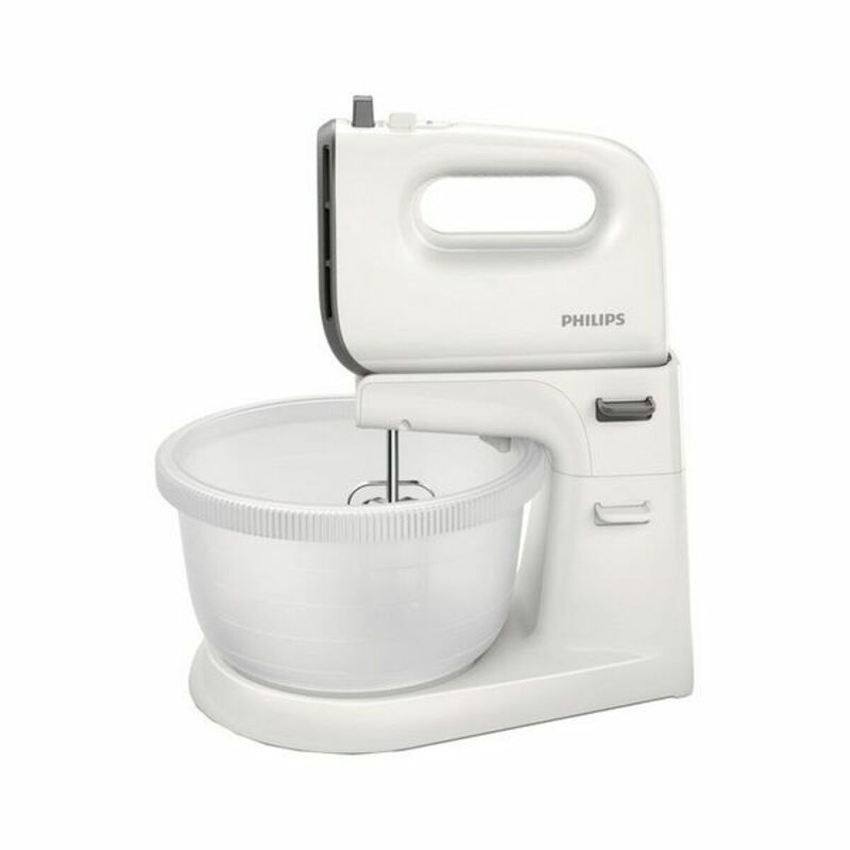 Mixer-Kneader with Bowl Philips HR3745/00 White 3 L 450 W Mixer-Kneader with Bowl Philips HR3745/00 White 3 L 450 W