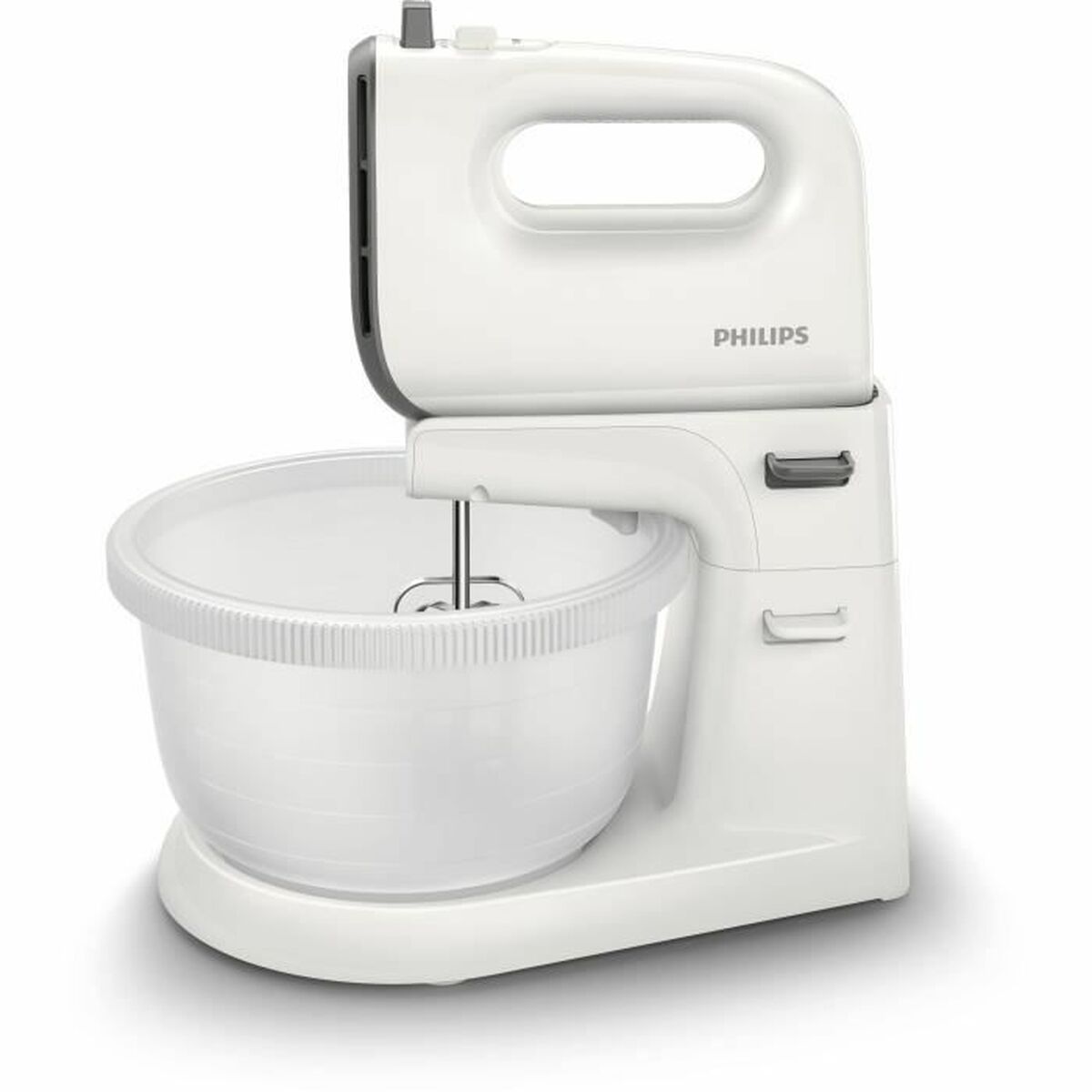Mixer-Kneader with Bowl Philips HR3745/00 White 450 W 3 L Mixer-Kneader with Bowl Philips HR3745/00 White 450 W 3 L