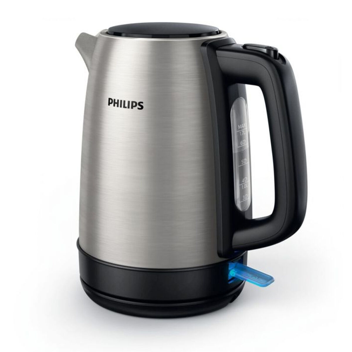 Kettle Philips HD9350/90 1,7L 2200W Inox Black Steel Stainless steel polypropylene 2200 W 1,7 L Kettle Philips HD9350/90 1,7L 2200W Inox Black Steel Stainless steel polypropylene 2200 W 1,7 L