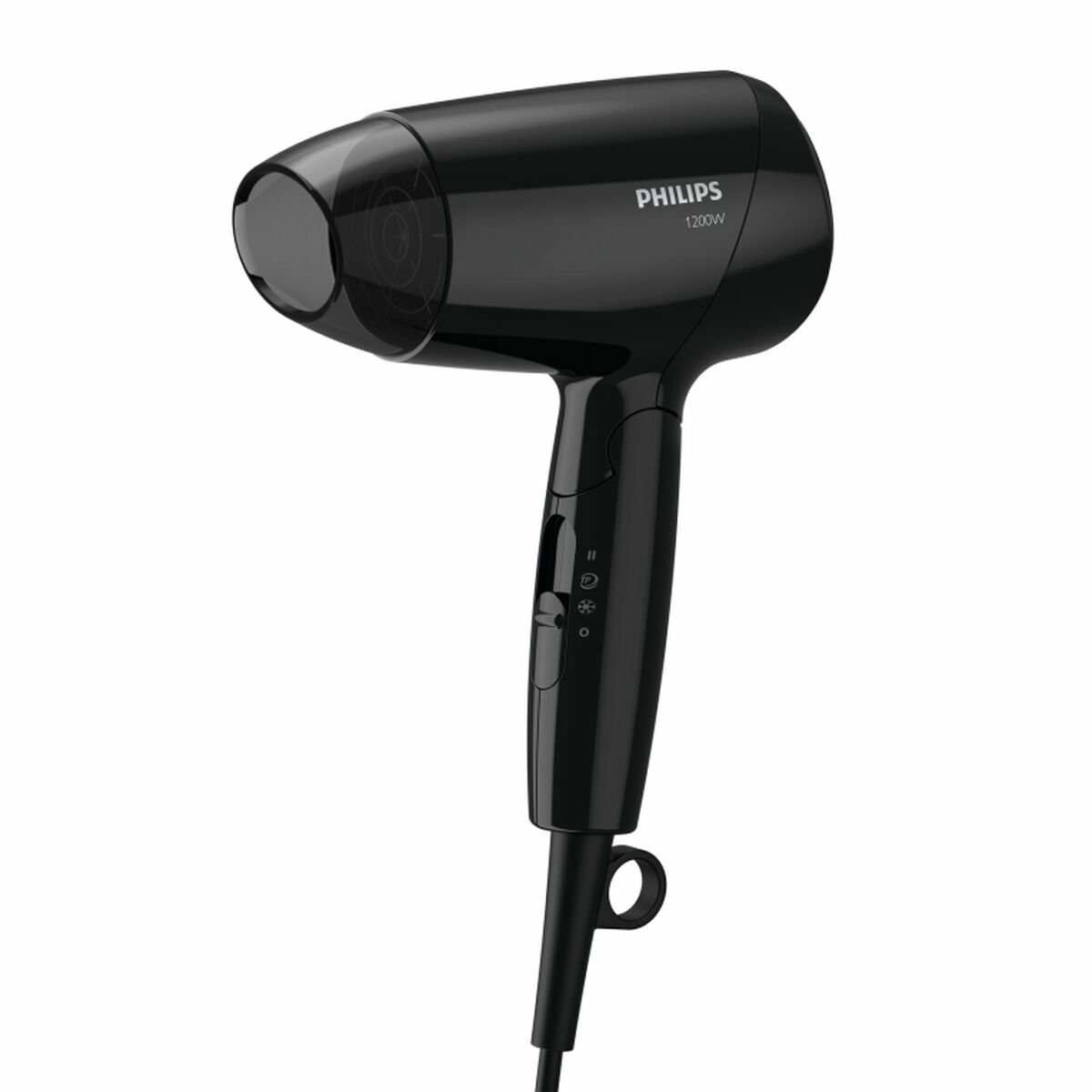 Hairdryer Philips Secador compacto de 1200 W 1200W Black 1200 W