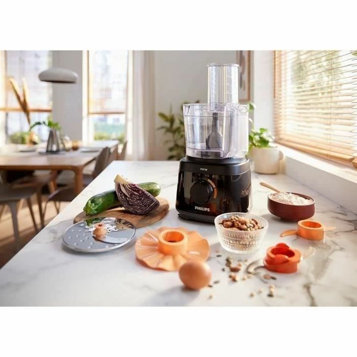 Food Processor Philips HR7320/00 White 700 W 1,5 L