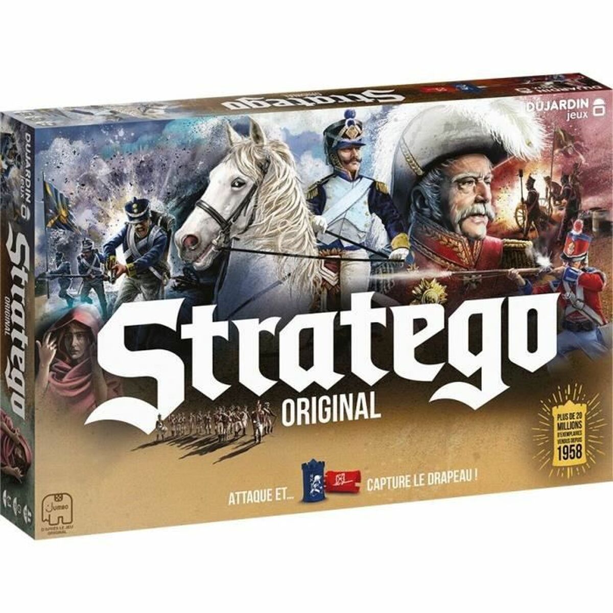 Board game Dujardin Stratego Original 3.0 Jumbo (FR) Board game Dujardin Stratego Original 3.0 Jumbo (FR)
