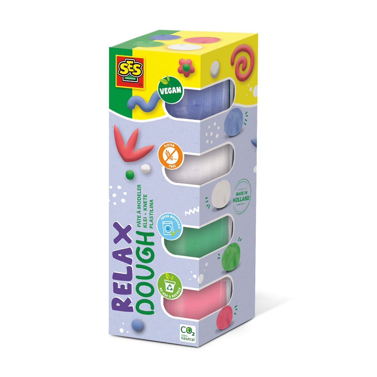 Modelling Clay Game SES Creative Multicolour