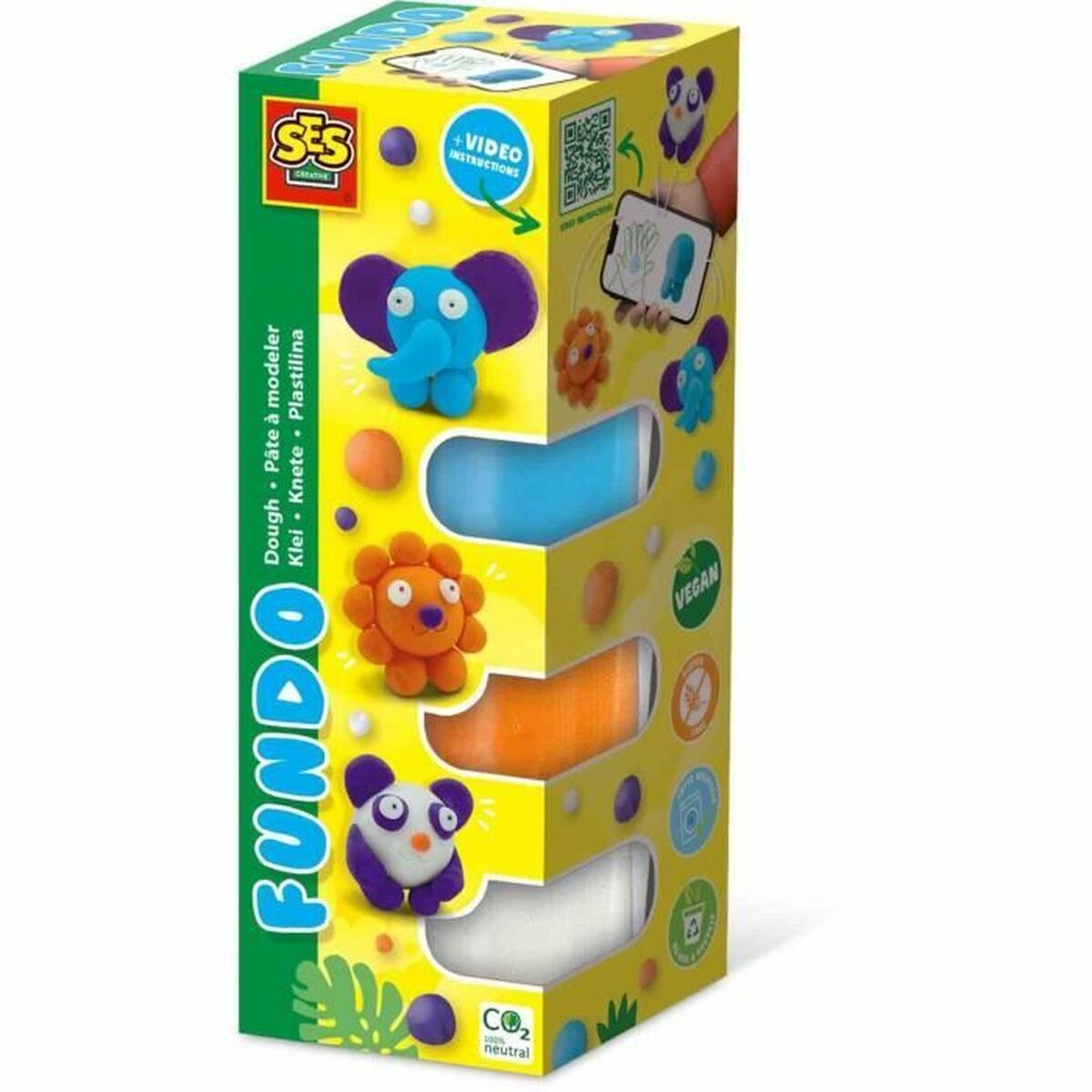 Modelling Clay Game SES Creative (6 Pieces) (4 Pieces) Modelling Clay Game SES Creative (6 Pieces) (4 Pieces)