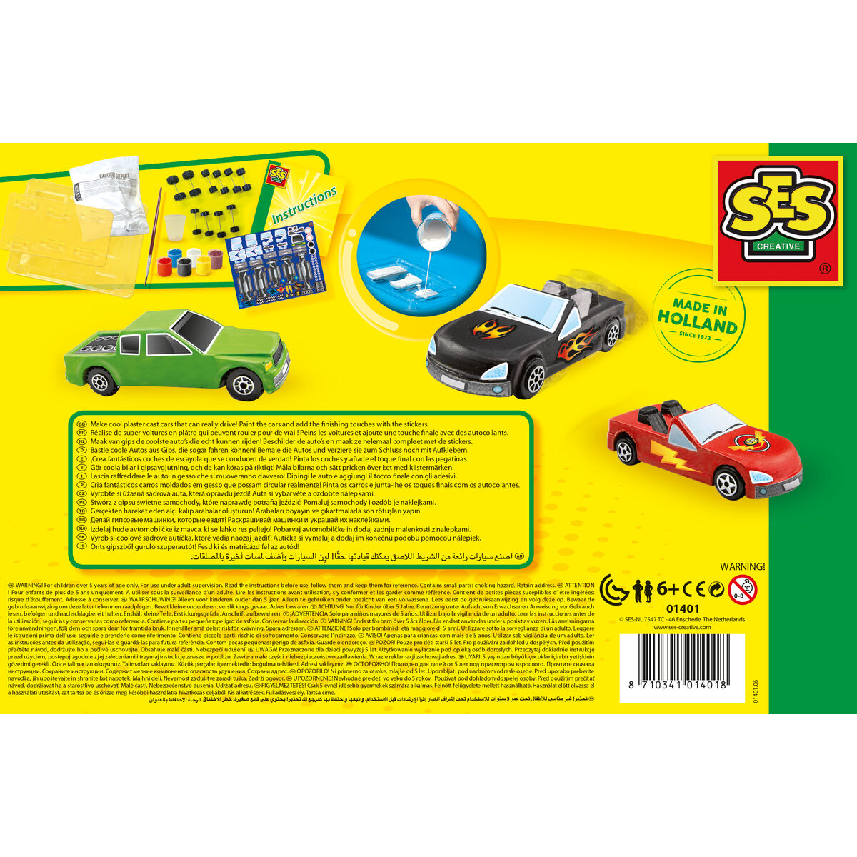 Sculpture SES Creative Molding and Painting – Cars