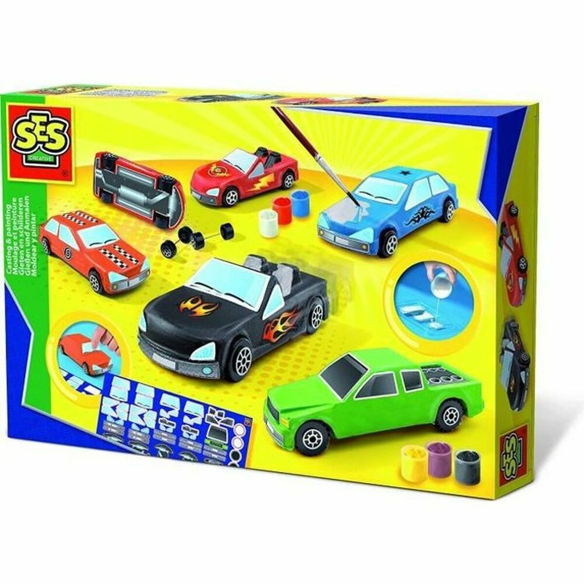 Sculpture SES Creative Molding and Painting – Cars