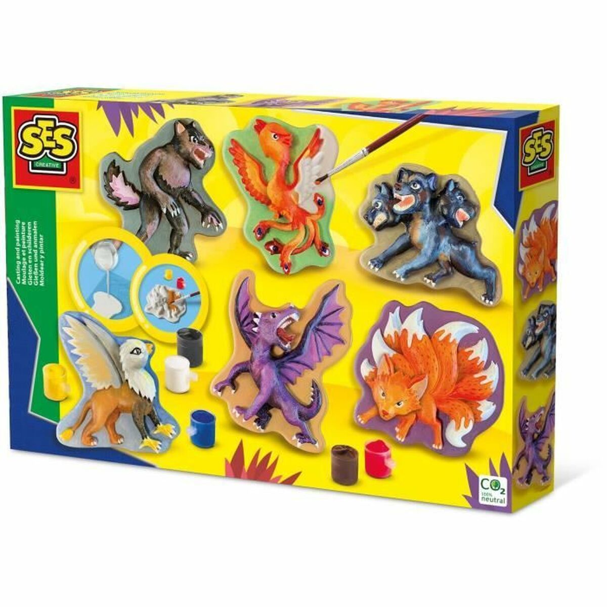Drawing Set SES Creative Mythical creatures Drawing Set SES Creative Mythical creatures