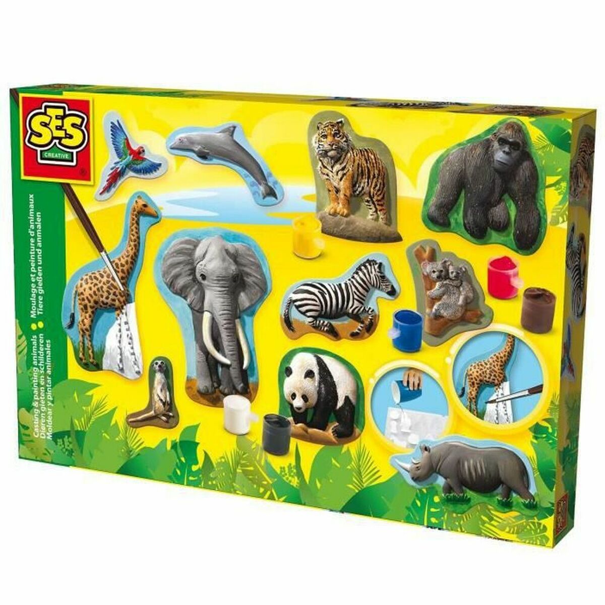 Modelling Clay Game SES Creative Molding and Painting – Animals Modelling Clay Game SES Creative Molding and Painting – Animals