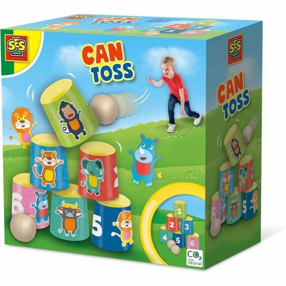 Educational Game SES Creative Can Toss Educational Game SES Creative Can Toss