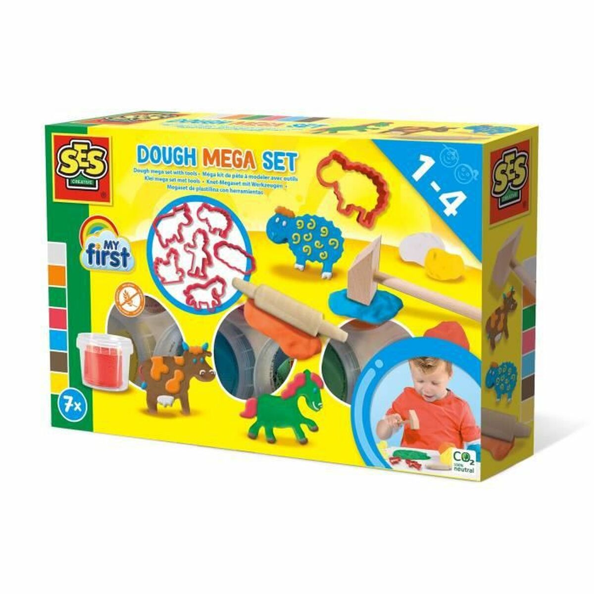 Modelling Clay Game SES Creative My First Gluten-free Modelling Clay Game SES Creative My First Gluten-free