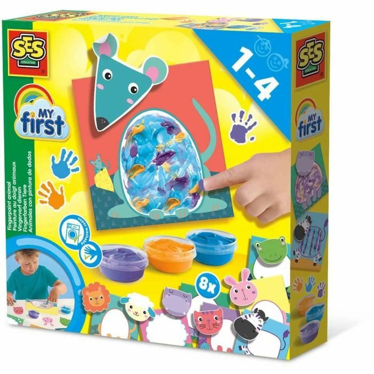 Drawing Set SES Creative Finger painting Drawing Set SES Creative Finger painting