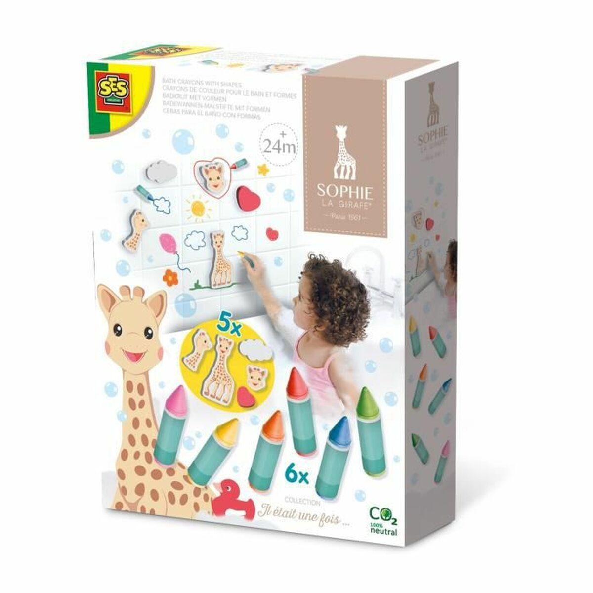 Bath Toy SES Creative Sophie La Girafe Bath & Shower Bath Toy SES Creative Sophie La Girafe Bath & Shower