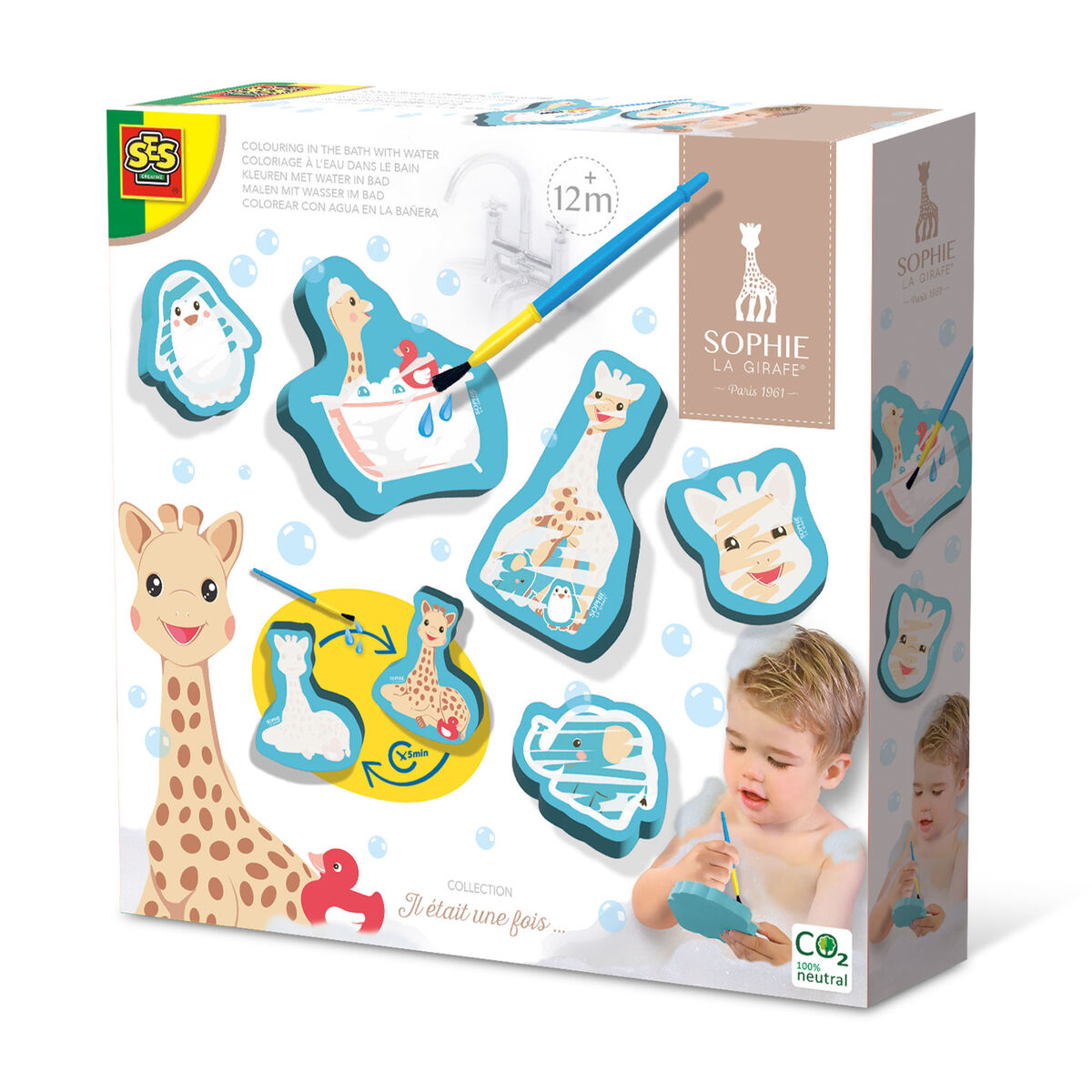 Bath Toys SES Creative Sophie La Girafe Water colouring Bath Toys SES Creative Sophie La Girafe Water colouring