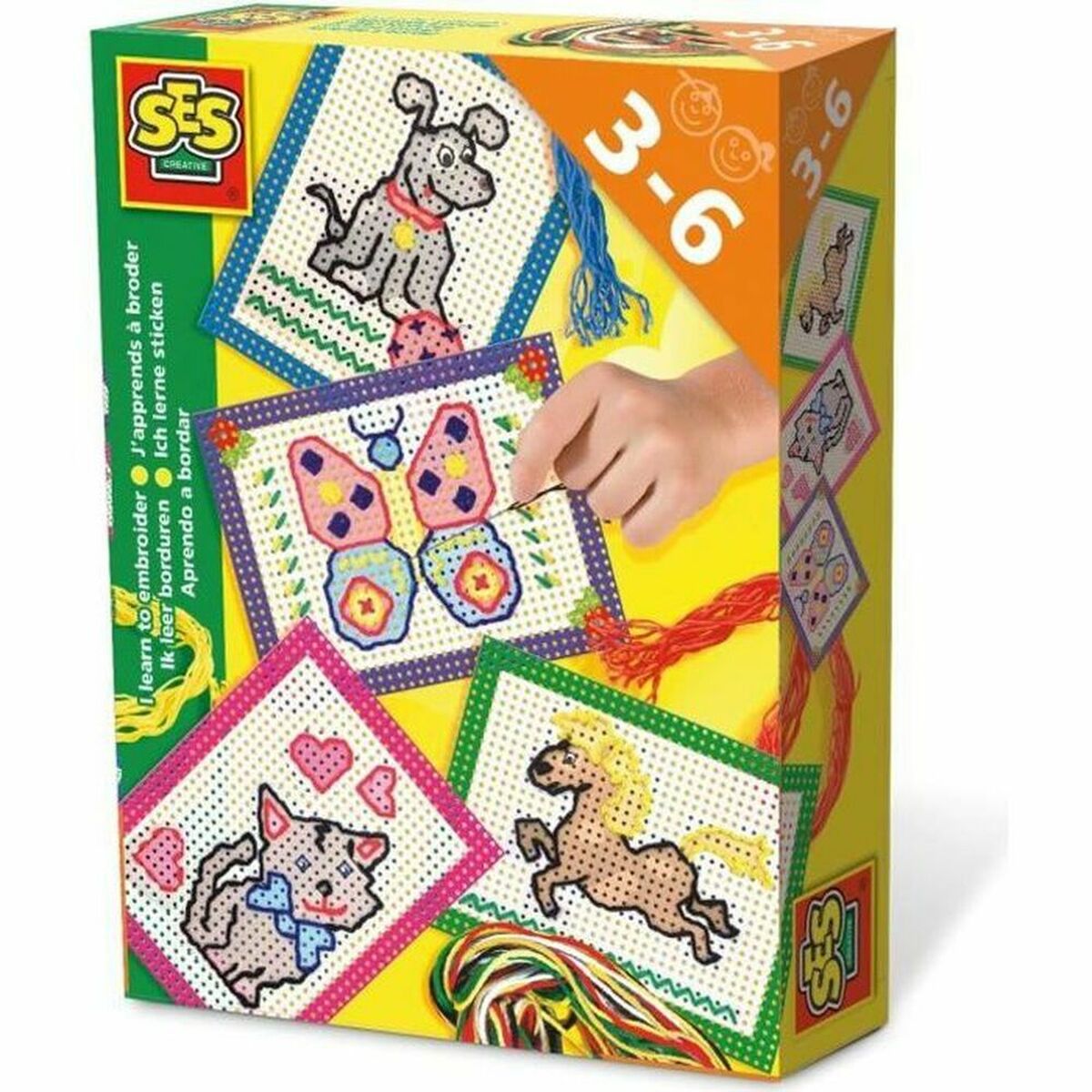 Educational Game SES Creative I’m learning to embroider (FR) Educational Game SES Creative I’m learning to embroider (FR)