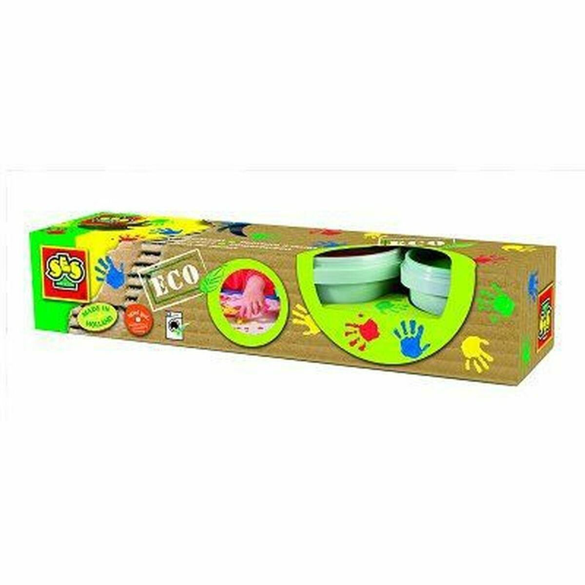Finger Paint SES Creative Finger Painting Multicolour 4 Pieces (4 Units) Finger Paint SES Creative Finger Painting Multicolour 4 Pieces (4 Units)