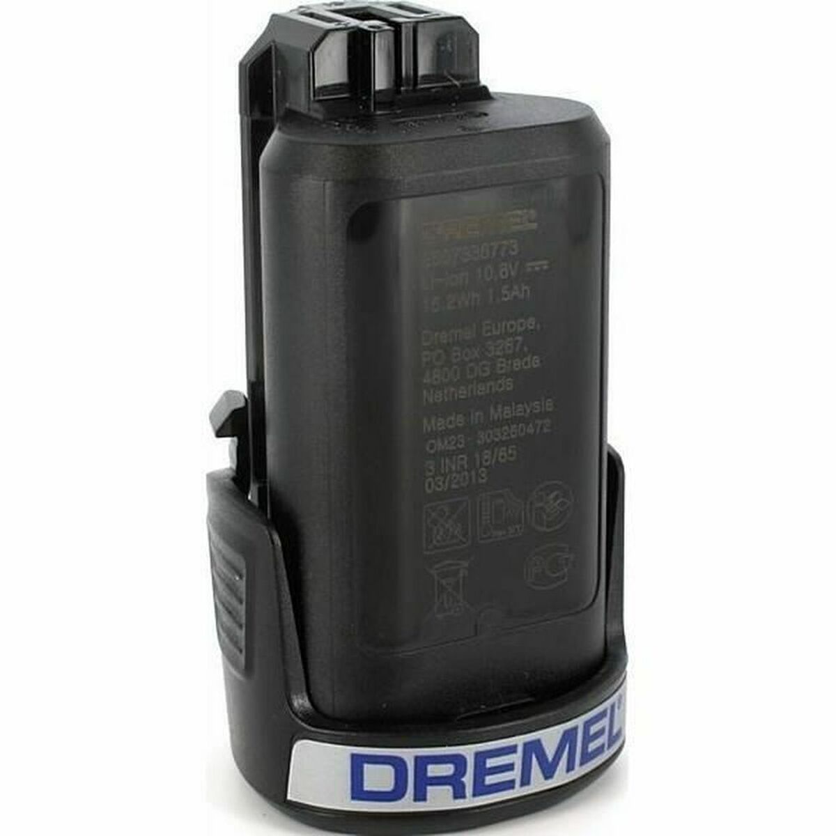 Rechargeable lithium battery Dremel 26150880JA Litio Ion 12 V Rechargeable lithium battery Dremel 26150880JA Litio Ion 12 V