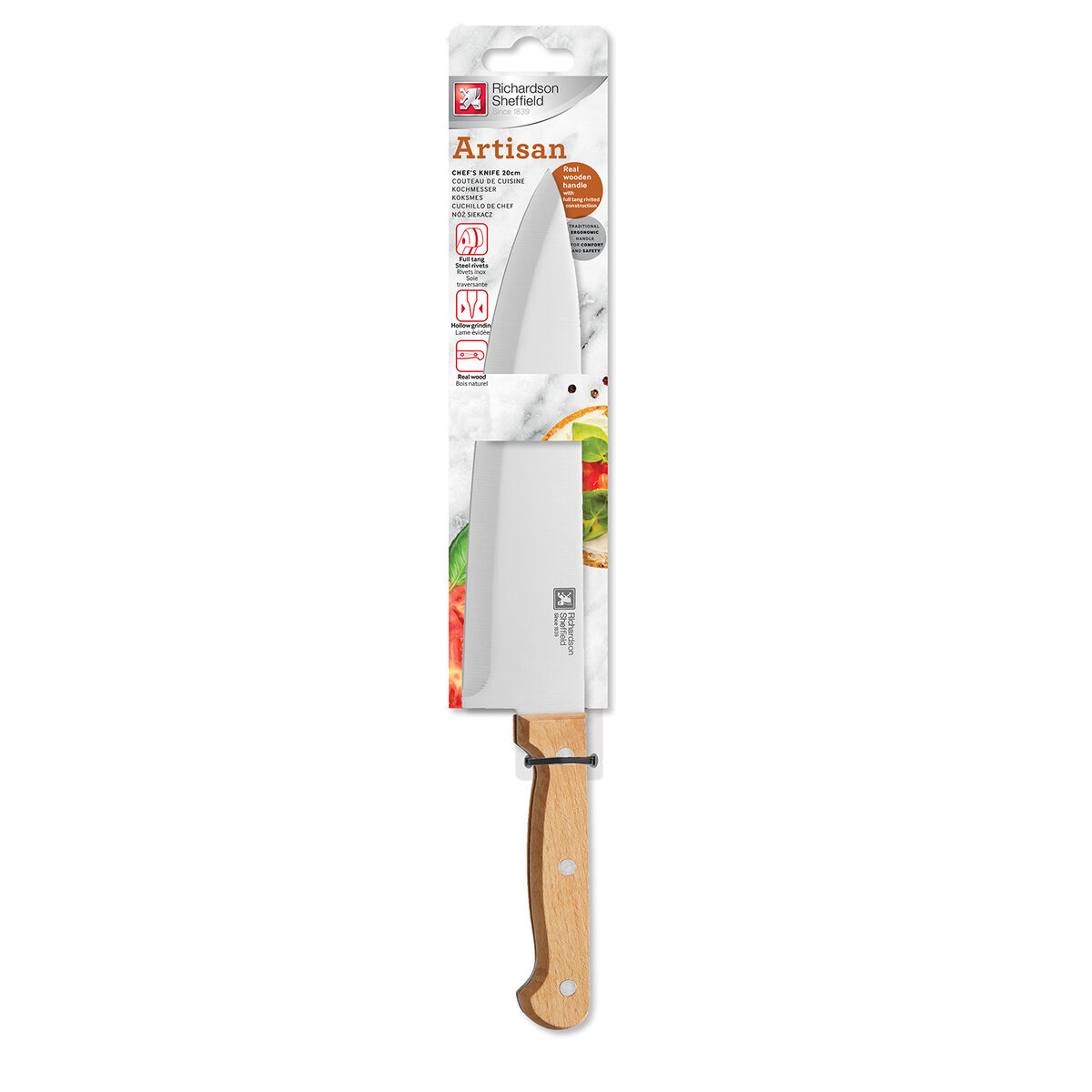 Chef’s knife Richardson Sheffield Artisan Natural Metal Stainless steel 20 cm